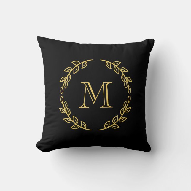 Vintage Monogram Cushion (Front)