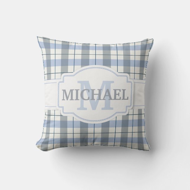 Vintage Monogram Cushion (Front)