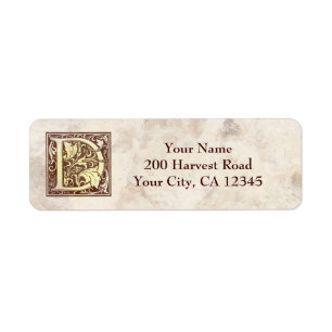 Vintage Monogram D