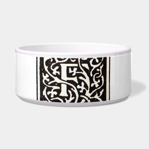 Vintage Monogram F Art Nouveau Letter