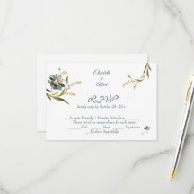 Vintage Monogram Floral Vine