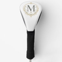 vintage monogram golf head cover