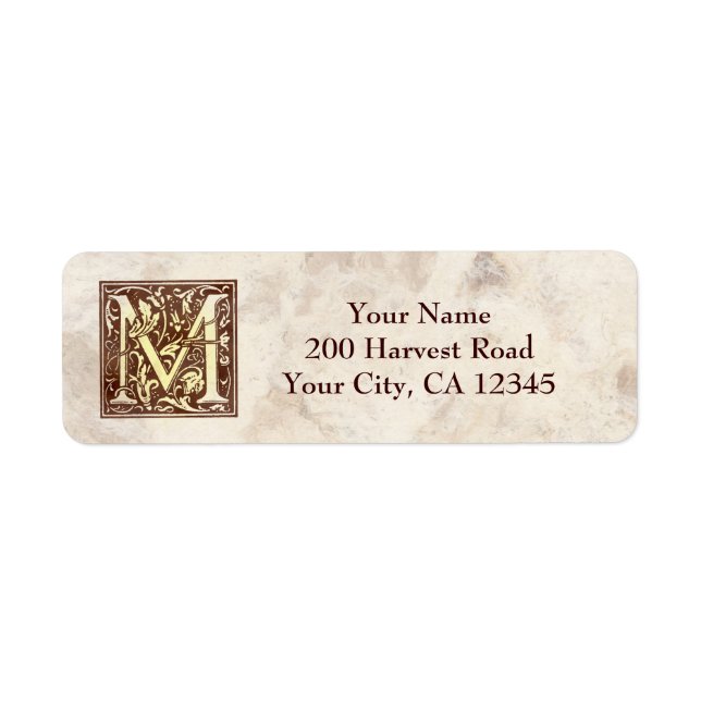 Vintage Monogram M (Front)