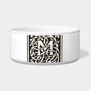 Vintage Monogram M Art Nouveau Letter