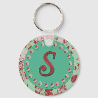 Vintage Monogram S Key Ring
