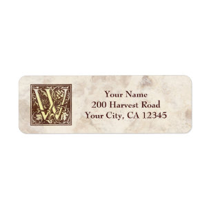 Vintage Monogram W