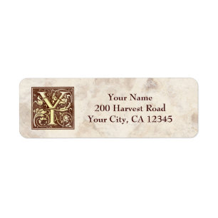 Vintage Monogram Y