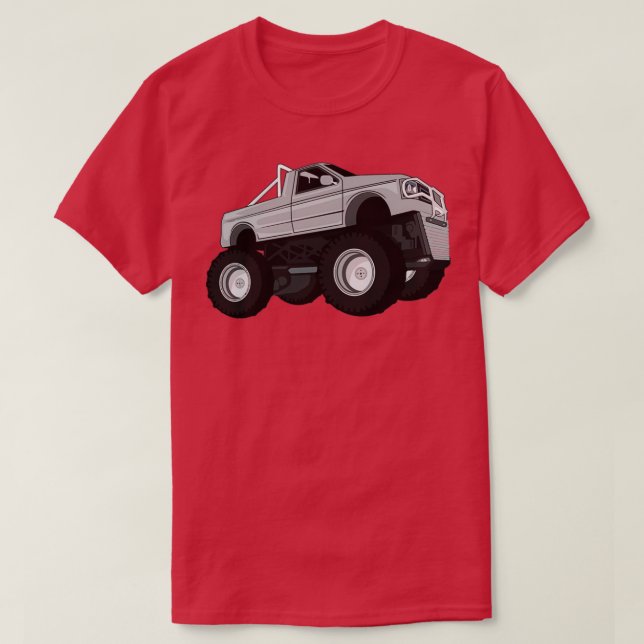 Vintage Monster Truck 15 T-Shirt (Design Front)