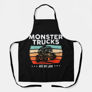 Vintage Monster Truck Apron