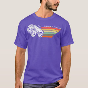 Vintage Monster Truck Cool Engines Retro Monster T T-Shirt