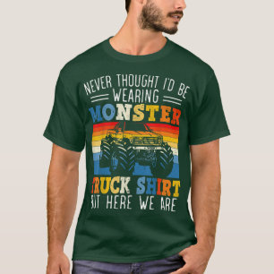 Vintage Monster Truck Racing Vehicle  T-Shirt