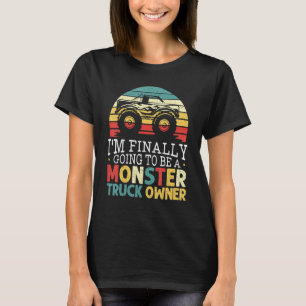 Vintage Monster Truck Retro Racing Race T-Shirt