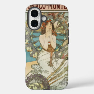Vintage Mont-Carlo Poster by Alphonse Mucha  iPhone 16 Case