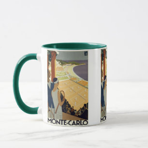 Vintage Monte Carlo Monaco Travel Mug