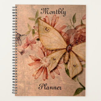 Vintage Monthly Planner