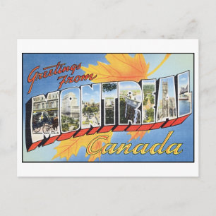 Vintage Montreal Postcard