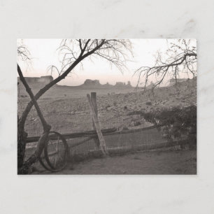 Vintage Monument Valley Photo Postcard