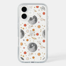 Vintage Moon and Solar System Speck Case