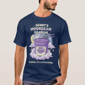 Vintage Moonbeam Ice Creamruck Retro Double Scoop  T-Shirt