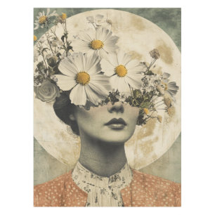 Vintage Moonlit - Boho Vintage Elegance Tablecloth