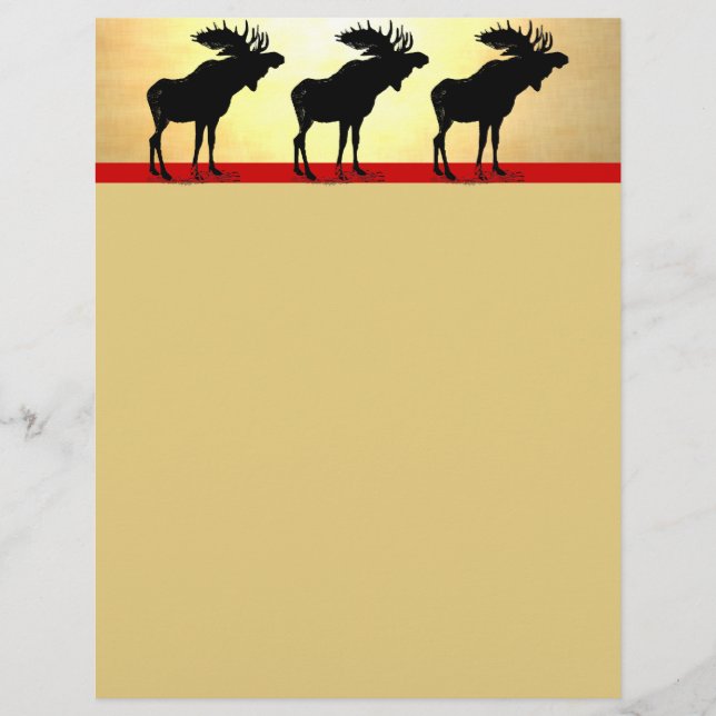 Vintage Moose Christmas (Front)