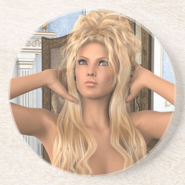 Vintage Morning Coaster (Front)