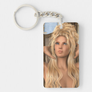 Vintage Morning Key Ring