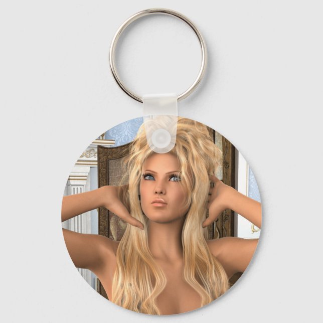 Vintage Morning Key Ring (Front)