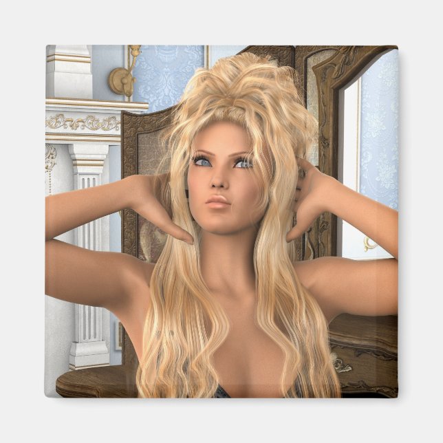 Vintage Morning Magnet (Front)