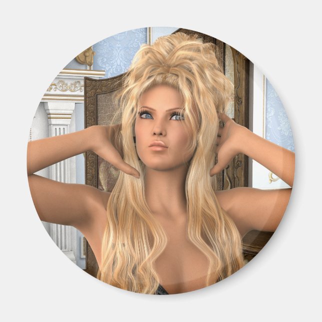 Vintage Morning Magnet (Front)