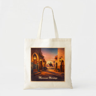Vintage Morocco Travel - Moroccan Mornings Tote Bag