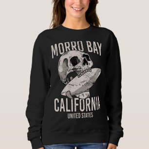 Vintage Morro Bay Beach California Ca Retro Surfer Sweatshirt