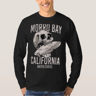 Vintage Morro Bay Beach California Ca Retro Surfer T-Shirt