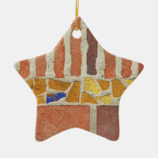 Vintage Mosaic Ceramic Tree Decoration