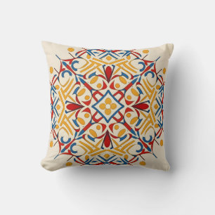 vintage mosaic cushion