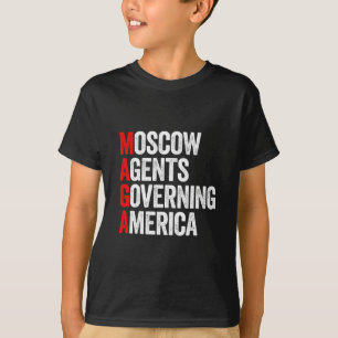 Vintage Moscow Agents Governing America Anti Trump T-Shirt