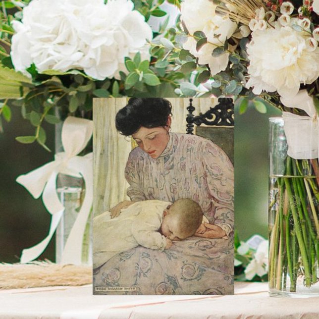 Vintage Mother and Baby Mother's Day Card (Creator Uploaded)