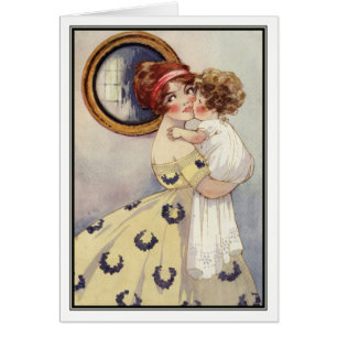 Vintage Mother and Child by Agnes Richardson