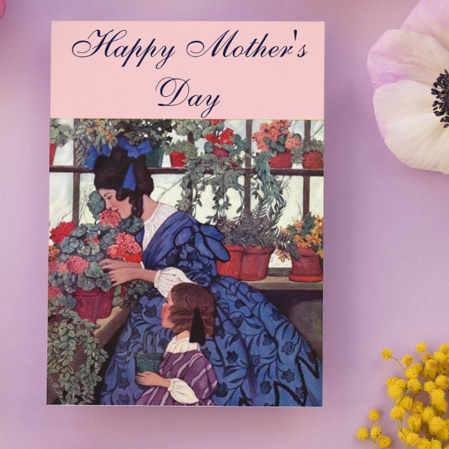 Vintage Mother and Child Card (Creator Uploaded)