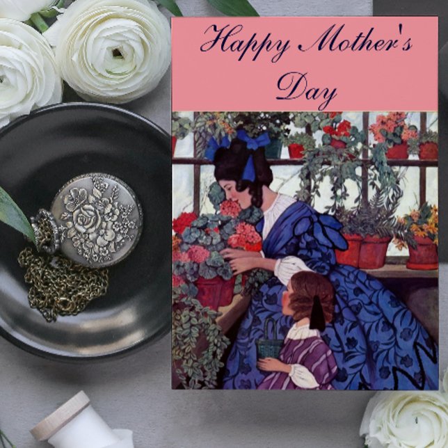 Vintage Mother and Child Card (Creator Uploaded)