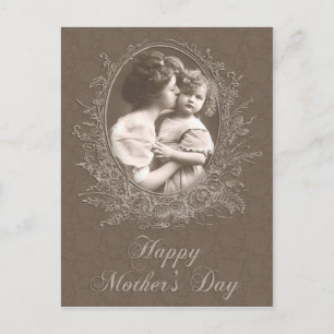 Vintage Mother and Child Mother's Day Postcard