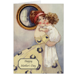 Vintage Mother + Daughter by Agnes Richardson