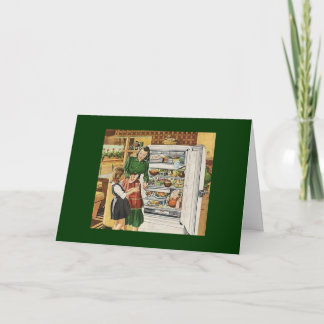 Vintage Mother & Daughter Thank You Card