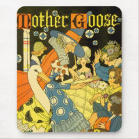 Vintage Mother Goose Reading Books to Children