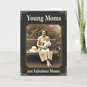 Vintage Mother Love Photo Card