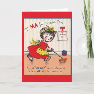 Vintage Mother's Day Greeting Card