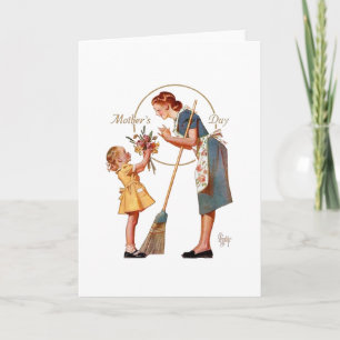 Vintage Mother's Day Greeting Card