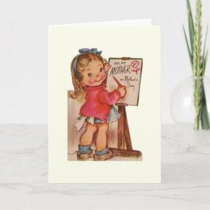 Vintage Mother's Day Greeting Card