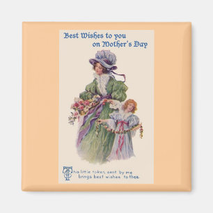 Vintage Mothers Day Magnet
