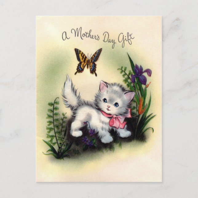 Vintage Mother's Day Postcard (Front)